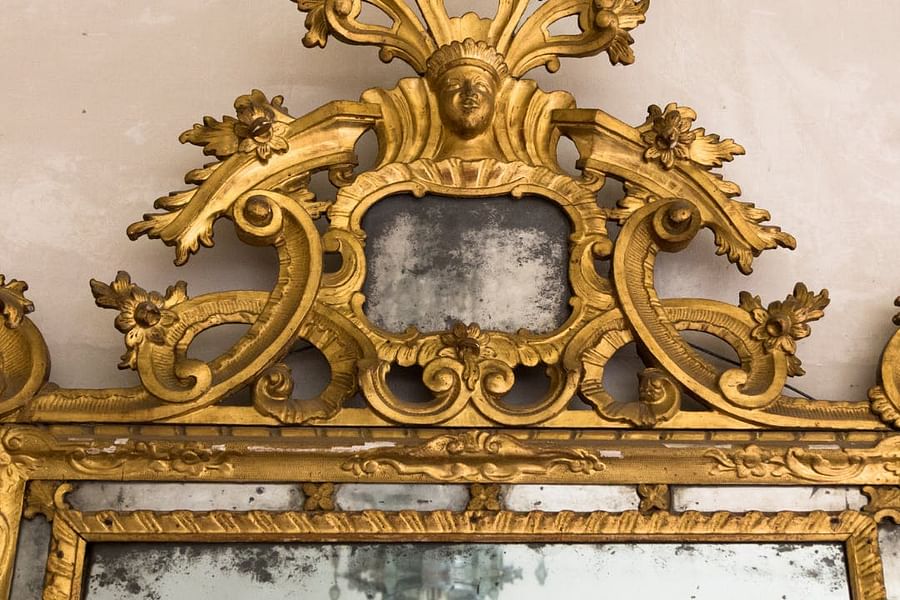 Refurbished Antique Mirror