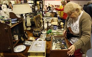 What are some tips for antique shopping?
