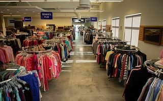What are thrift stores and how do they work?